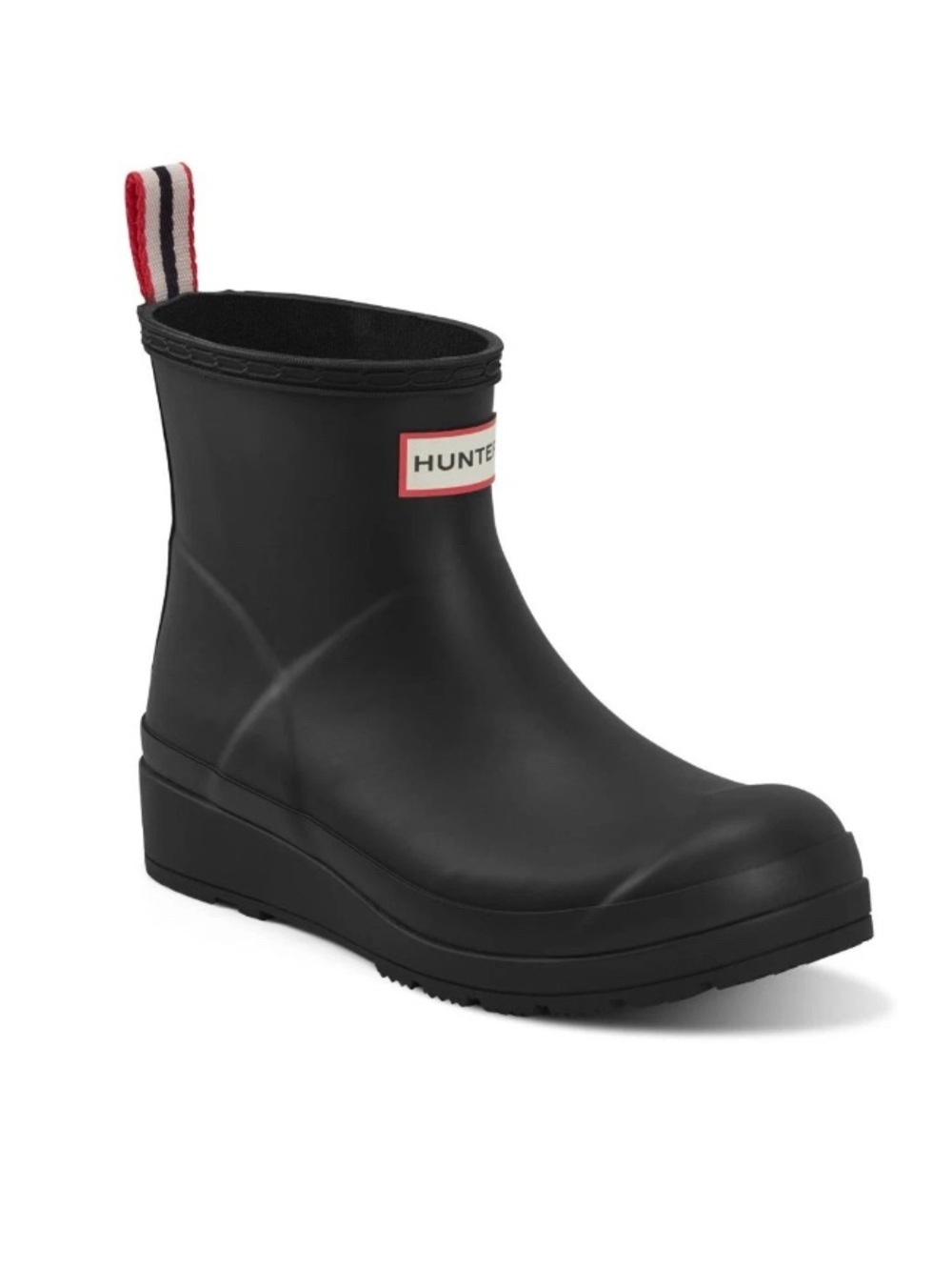 Hunter Play Short Boot Women’s Black Waterproof Rain Boot US Women’s 10 EU 42